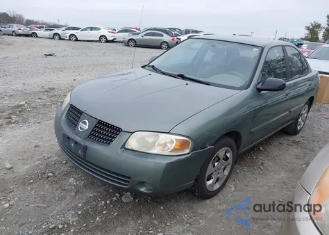 2005 Nissan Sentra 1.8S z USA, uszkodzony, nr VIN 3N1CB51D45L552734